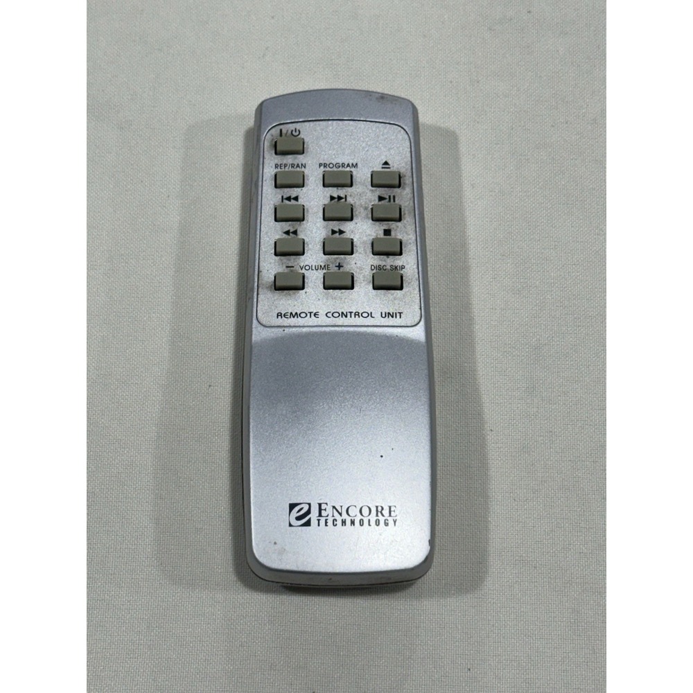 Encore Technology Stereo or Home Audio System Remote‎ Control